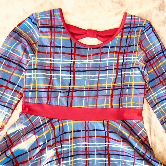 NWOT Girls Size 12 Three Friends LS A Line Dress - Picture 2 of 6